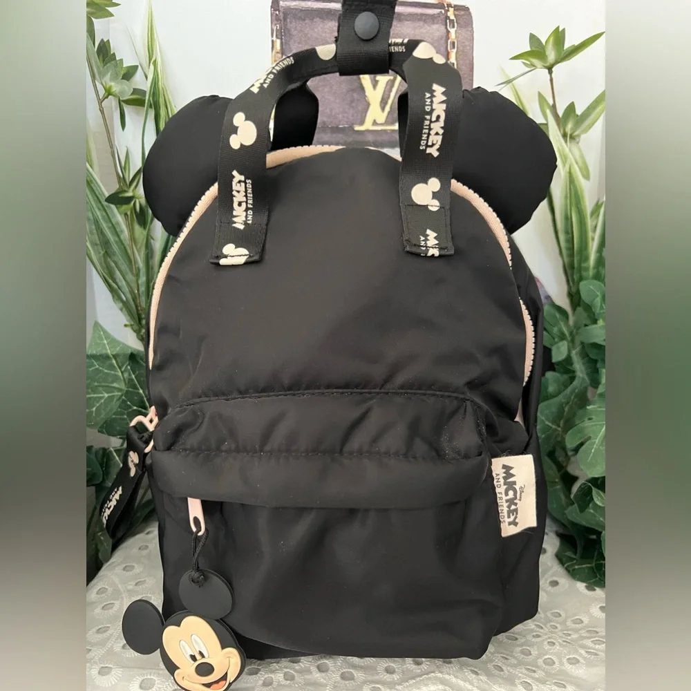 black mini backpack zara Zara Disney Mickey Mouse Mini Backpack